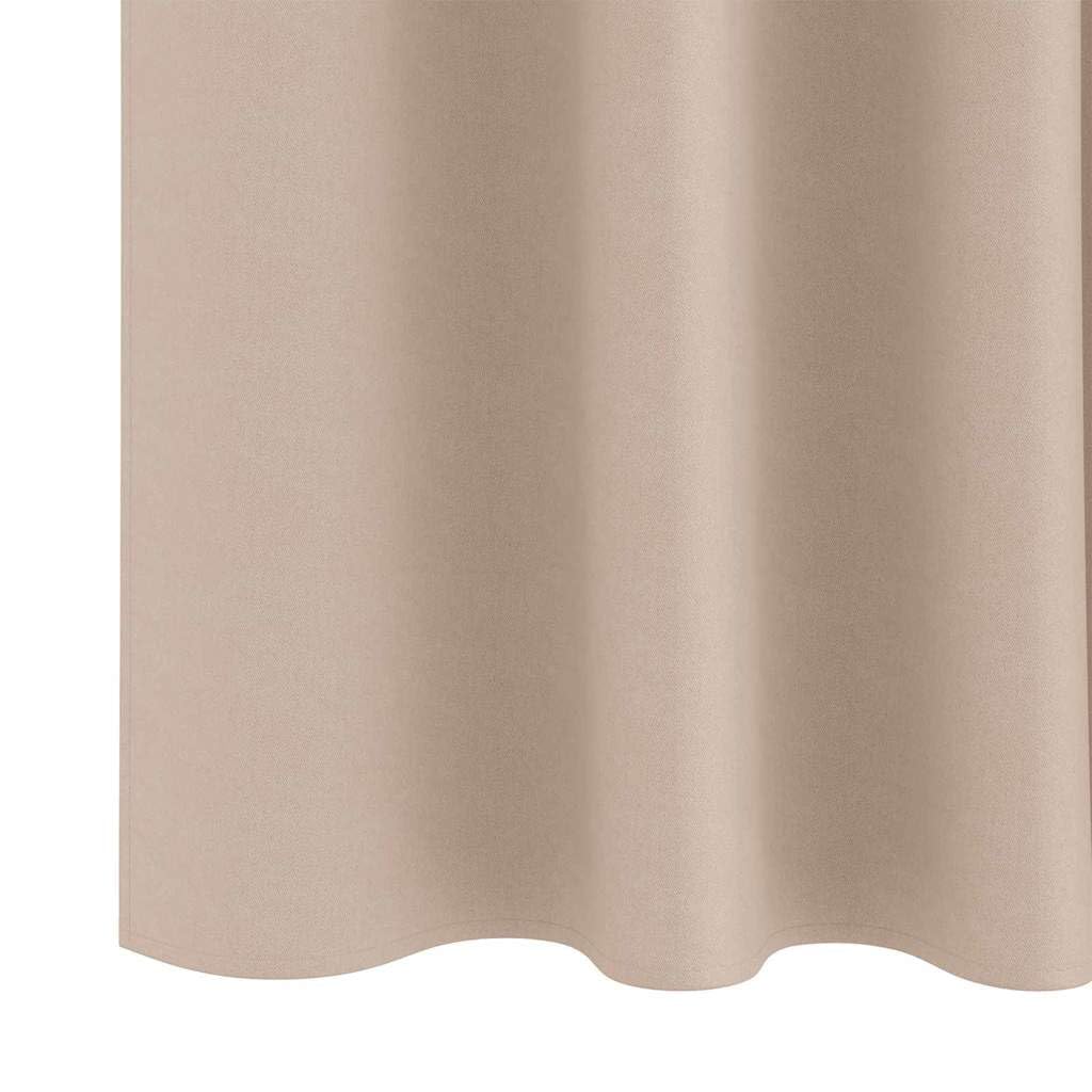 Coppia Tende Oscuranti Talpa 260x140 cm in Poliestere 2 Pezzi | Tende oscuranti termiche per camera da letto e soggiorno. Tessuto a tre strati per privacy e controllo luce.