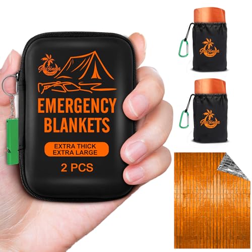 Emergency-Blankets-for-Survival-2-Pack4-Pack-Space-Blankets-Gigantic-Extremely-Thick-Survival-blanket-Suitable-for-Outdoor-Survival-Camping-and-Hiking