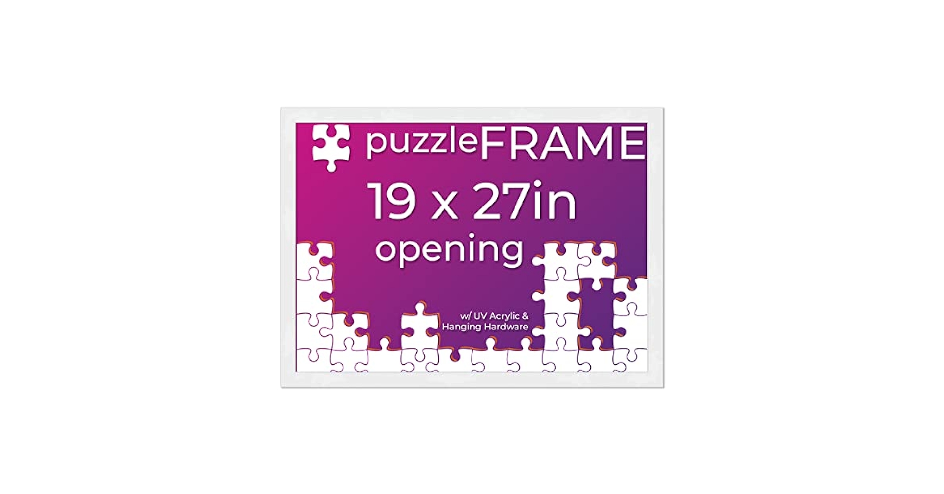 ジグソーパズル フレーム Amazon.co.jp: ジグソーパズル用フレーム 19x27インチ 木製
