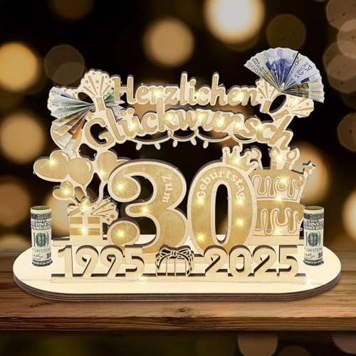 Herbst 30 Geburtstag Geldgeschenk, 2025 Holzschild 30. Geburtstag Frauen Männer, Personalisiertes Geschenke für 30 Jahre Geburtstag Deko (30) Herbst 30 Geburtstag Geldgeschenk, 2025 Holzschild 30. Geburtstag Frauen Männer, Personalisiertes Geschenke für 30 Jahre Geburtstag Deko (30)