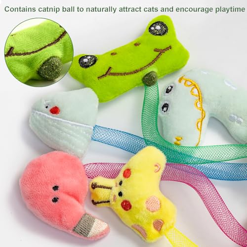 Lot de 10 Jouet Chat, Bâtonnets Herbe à Chat, Bâtonnets à Mâcher Matatabi Baton Chat Jouets pour Chats Intérieur – Image 4