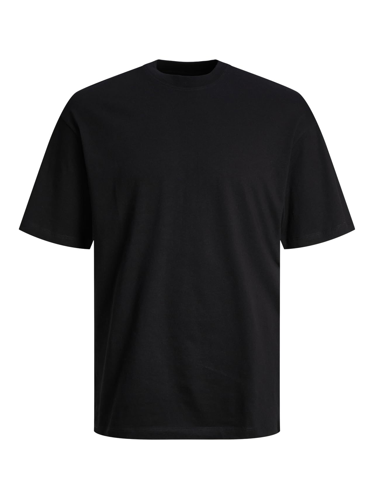 JACK&JONES PLUS Men's Jjebradley Tee SS Noos Styd Pls T-Shirt, Black, XXL