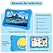 DEERTiME Kids Tablet Android 15 Tablets 9 inch for Kid, Octa-Core, 12GB+32GB+1TB, 1340 * 800 IPS Display Toddler Children Tablet with Drop-Proof EVA Case, 2.4G+5G WiFi 6, Parental Control - Blue