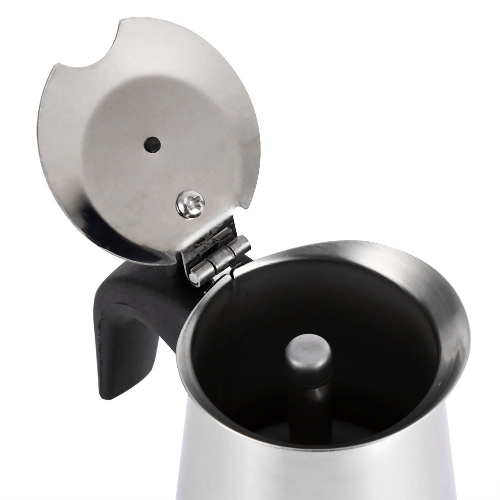 Cafetière italienne Induction Complète Hausse de Luxe 6 tasses, cafetière italie Cafetière italienne Induction Complète Hausse de Luxe 6 tasses, cafetière italie