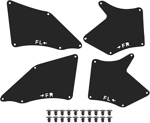 Miniatura 1 de 4 protectores de guardabarros para Toyota Tacoma 2005-2020