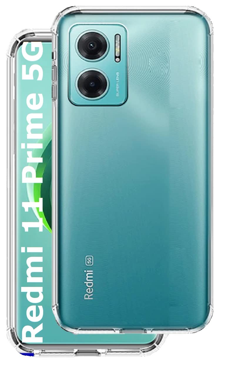 REALCASE Crystal Clear Mi Redmi 11 Prime 5G Back Cover Case | Protective Design Transparent Back Cover Case for Redmi 11 Prime 5G (B0BLJ544J9) Amazon Price History, Amazon Price Tracker