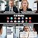 AI Translation Glasses, Support 169 Languages Real-Time Translation/Live Recording, Voice & Video Call Powered By GPT, Color-Change Lens Translator with Noise Reduction, AI Smart Glasses for Men Women