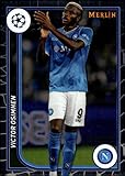 2023-24 TOPPS MERLIN UEFA #124 VICTOR OSIMHEN SOCCER OFFICIAL TRADING CARD OF SOCCER