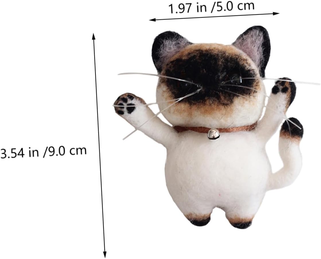 BESTonZON DIY Needle Felting Kit for Children, Wool Craft Materials