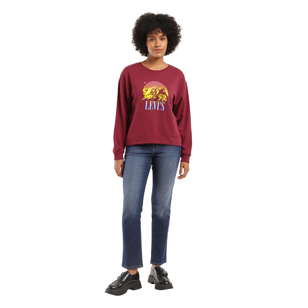 levi's Women's Cotton Crew Neck Sweatshirt-picture-26