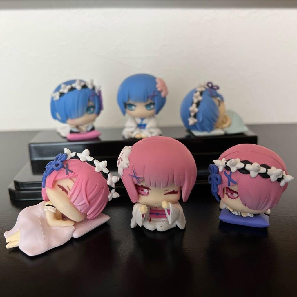 Amazon.co.jp: Re:ゼロから始める異世界生活 おねむたん レム＆ラムVer