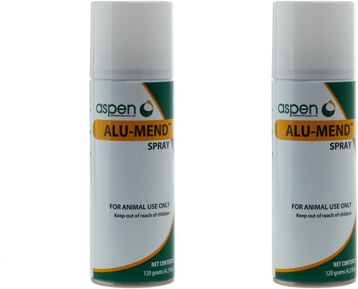Aspen Veterinary Resources erinary Resources Alu-Mend Spray On Bandage 4.2fl oz 4.2fl oz (Pack of 2)