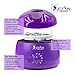 Wax Warmer, Hair Removal Waxing Kit, Zooson Electric Wax Heater with 4 Hard Wax Beans and 10 Wax Applicator Sticks