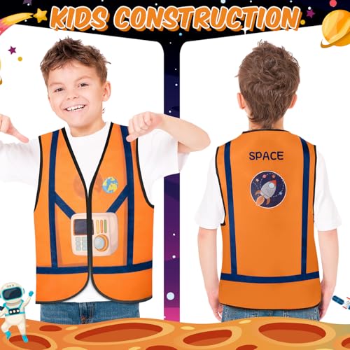 Disfraz de astronauta para niños 2 piezas miniatura 4