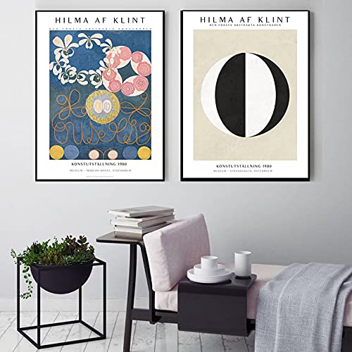 Affiches et impressions d'art mural pour salon moderne : duo de toiles suédoises 50x70 cm