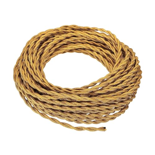 Image of CALANDIS Pendant Light Cord DIY Lighting Fixture Cable for Industrial Bedroom Kitchen Gold | Lighting Parts & Accessories | Lamps, Lighting & Ceiling Fans