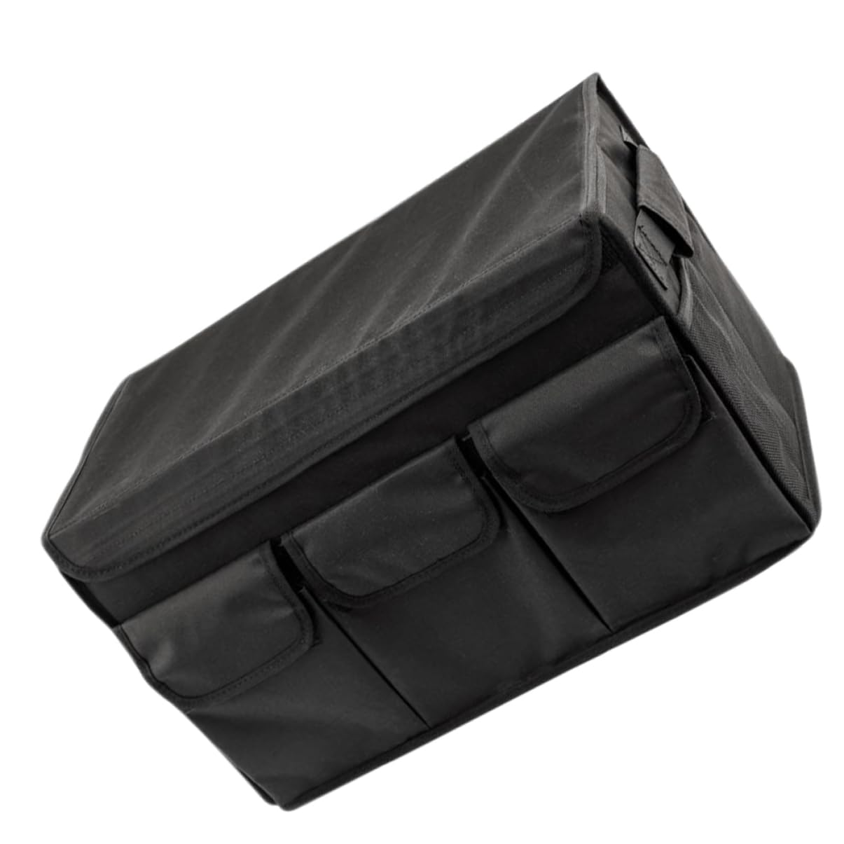 Organizador de Baúl Plegable Grande para Coche, Tela Oxford Negro