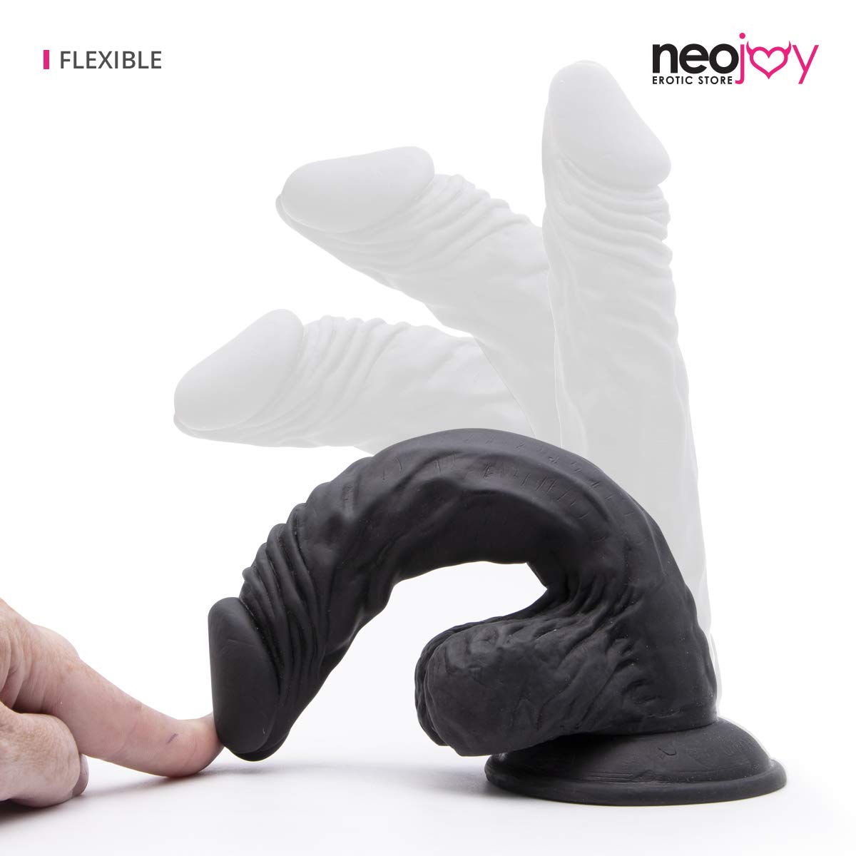 Gode Avec Ventouse 8 Pouces (20 Cm) - Bleu - Pour Femme - Masturbateur érotique