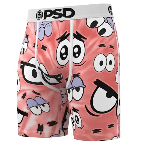 PSD Men's Patrick Eyes Boxer Briefs, Multi, S
