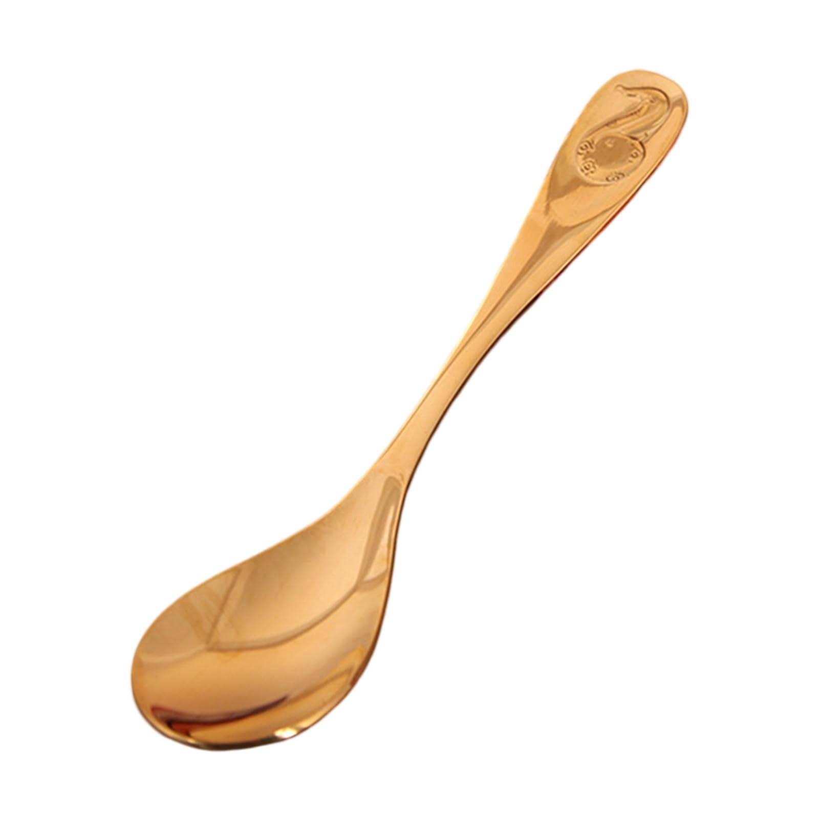 Elnwnnkc Chinese Birth Animal Soup Spoon Handcrafted Bronze 12 Animal Design Optional for Dining and Collecting Bronze Soup Spoon