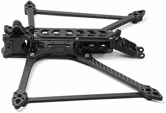 Rekon7 7-inch 324mm Wheelbase Reinforced 6mm Arm Carbon Frame For O3 Propulsion System Alignment