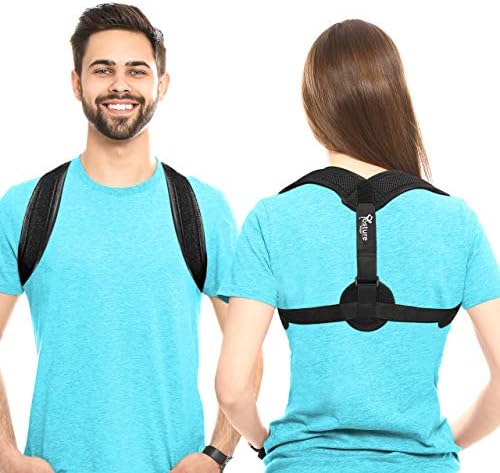 Posture Magic Posture Corrector for Men and Women - Improve Bad Posture - Comfortable Upper Back Brace - Clavicle Support Device