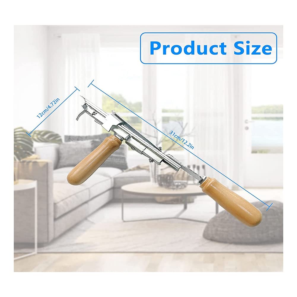 Herramienta de Tufting Manual para Alfombras, Kit de Tufting Ajustable MáQuina de Tufting Hecha una Mano Velocidad Manual Tejido Industrial de Alfombras A