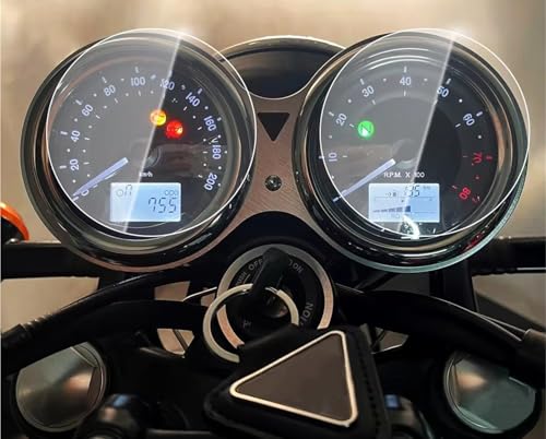Écran protecteur tableau de bord moto pour voyager en Triumph Bonneville sans rayures