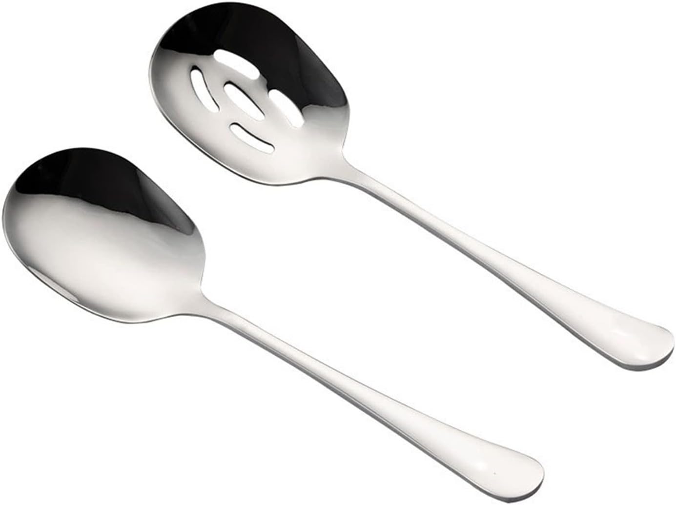 Dessert Spoon Dessert Spoons Household Stainless Steel Rice Spoon Rice Spoon Soup Spoon Colander Male Spoon Rice Spoon Table Spoon (Color : E)