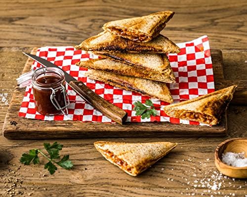 Bild 4 - ROMMELSBACHER Sandwich Maker ST 1800, 4 XL-Sandwiches, Antihaftbeschichtung, 15 Minuten Zeitschaltuhr, automatische Abschaltung, Cool Touch Gehäuse, 1800 Watt, schiefergrau