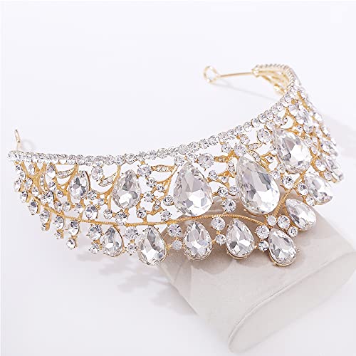 Milisente Kroon dames prinses diadeem bruiloft kroon bruid tiara bruids sieraden haaraccessoires - Image 6