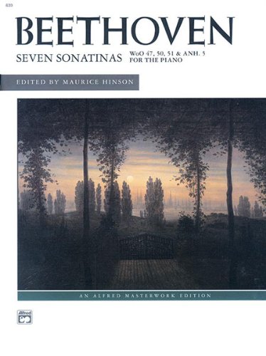 Beethoven - 7 Sonatinas - Piano - Early Intermediate/Early Advanced      Sheet music