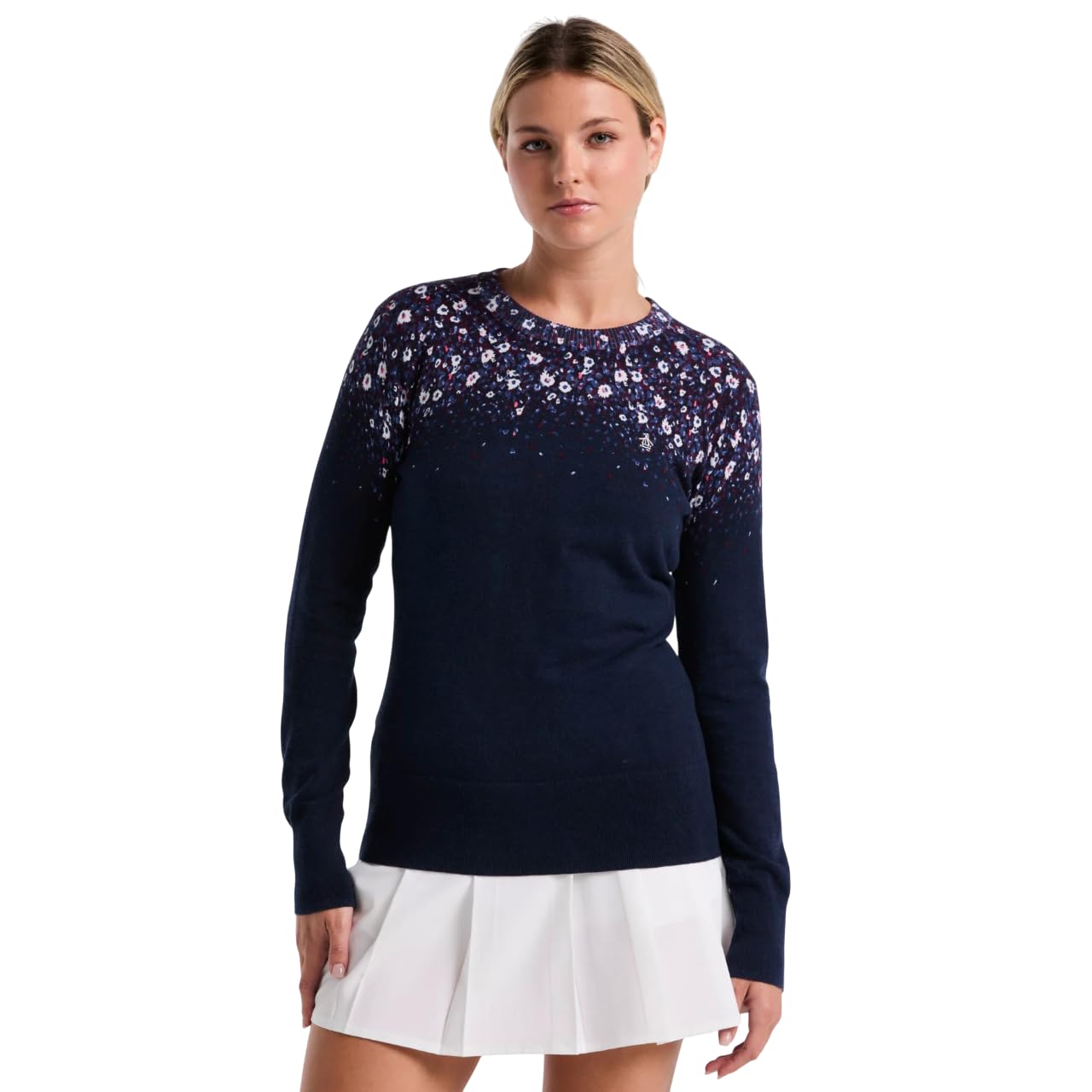 Penguin Engineered Zen Floral Printed, Jersey de Mujer, Estampado Floral