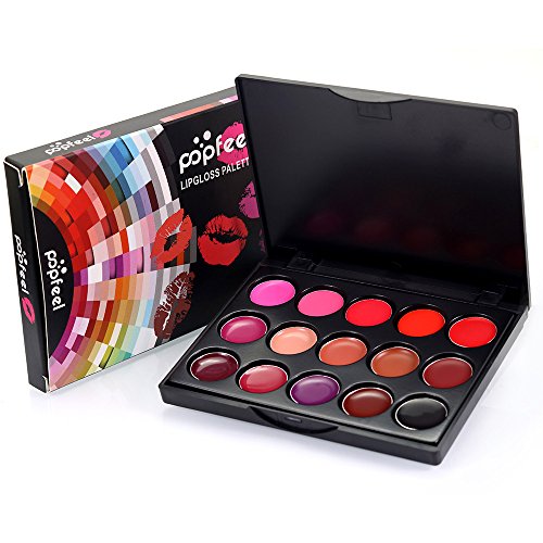 Generisch Lippenstift-Palette, 15 Farben, langanhaltend, professionelles Make-up-Set für Damen
