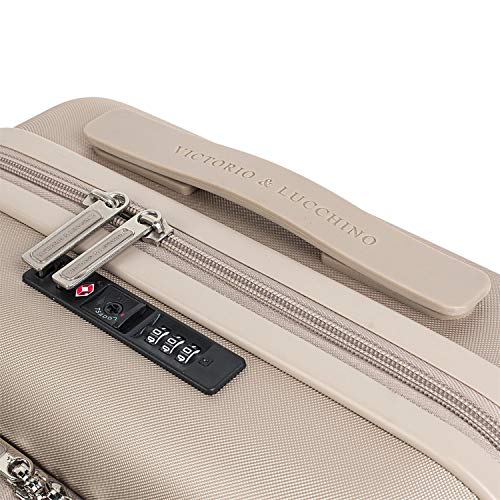 Victorio & Lucchino Gales Kosmetikkoffer, 35 cm, 15 liters, Gold (Champagne) – Bild 7