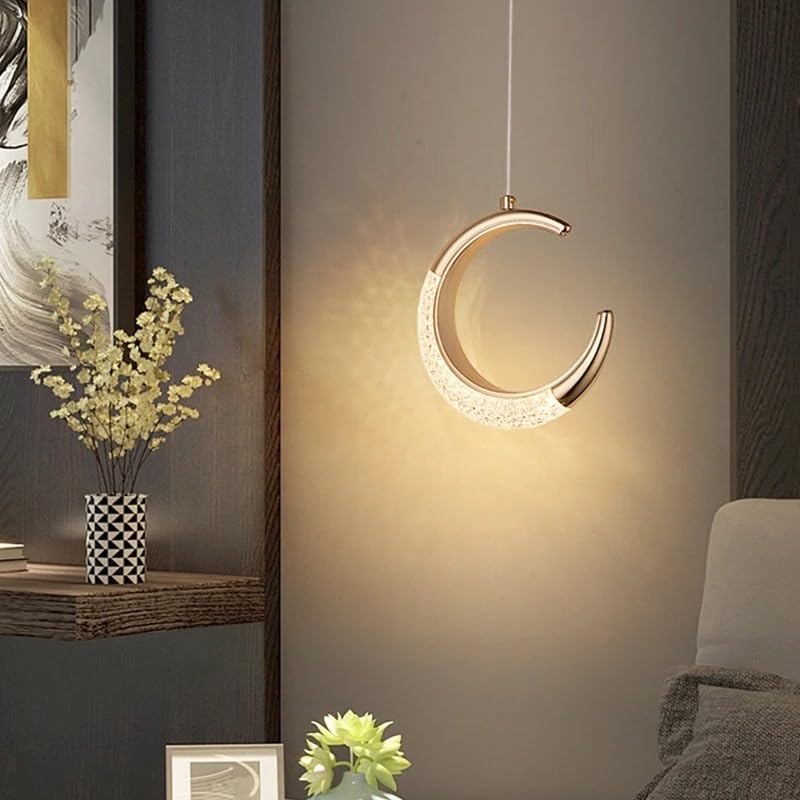 Lampes de lune suspendues led pour remplacer un éclairage agressif par une lumière douce