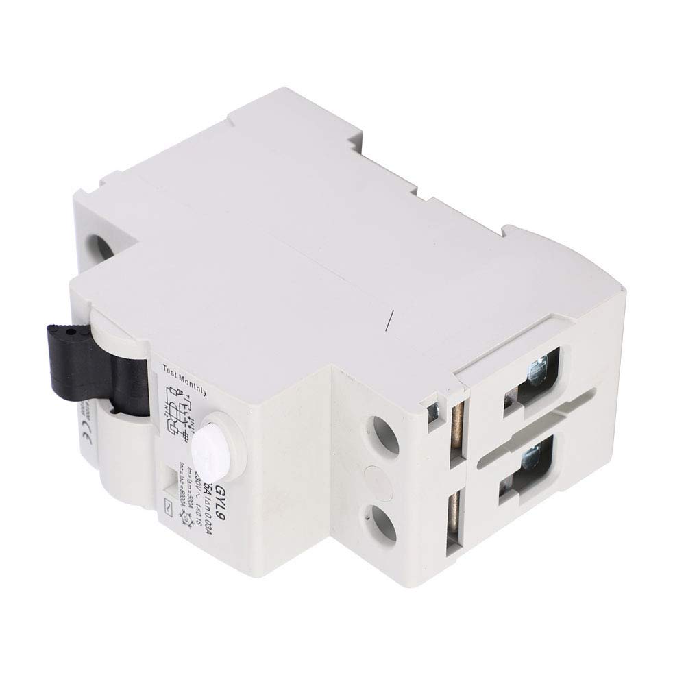 Interruttore Differenziale EVTSCAN 2P 63A 230VAC, Protezione Perdite 100mA, Per Impianti Domestici E Industriali, Sicurezza Certificata.