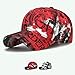 Hats Unisex Stylish Graffiti Baseball Cap, Street Style Sun Hat-Black-55-60Cm