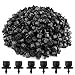 EBANKU 200 Stueck Einstellbare Bewaesserung Sprinkler, Einstellbare Micro Drip BewäSserungssprinkler BewäSserungstropfer Sprinkler, Emitter Tropfsystem FüR Blumenbeete, GemüSegäRten (Schwarz) ck Schwarz günstig Kaufen-EBANKU 200 Stueck Einstellbare Bewaesserung Sprinkler, Einstellbare Micro Drip BewäSserungssprinkler BewäSserungstropfer Sprinkler, Emitter Tropfsystem FüR Blumenbeete, GemüSegäRten (Schwarz)