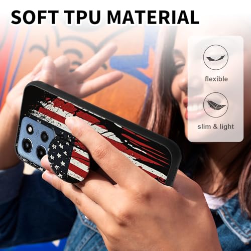 Coque Moto G 5G 2025 anti-rayures avec support pour éviter les chutes