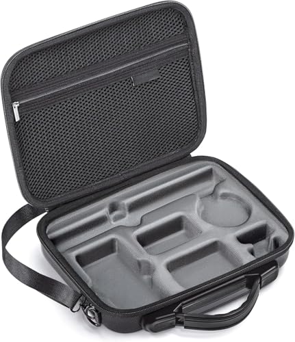 Image of VERTUS Carrying Case Storage Bag for DJI Osmo Action 6 / Action 5 Pro / 4 /3 Sports Camera & Accessories (Black)