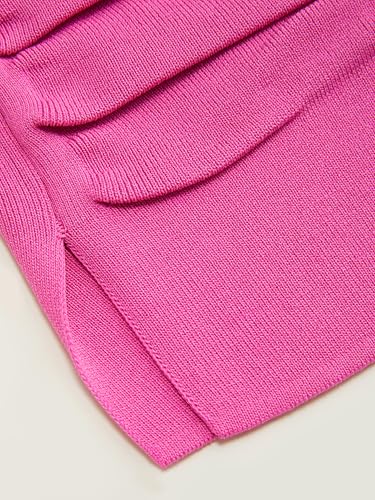Image of CIDER Faux Pearl Tube Tops for Women Split Hem Knit Crop Y2K Going Out Tops | Cute Ruched Tops, Spring Summer Outfits, Vacation, Concert