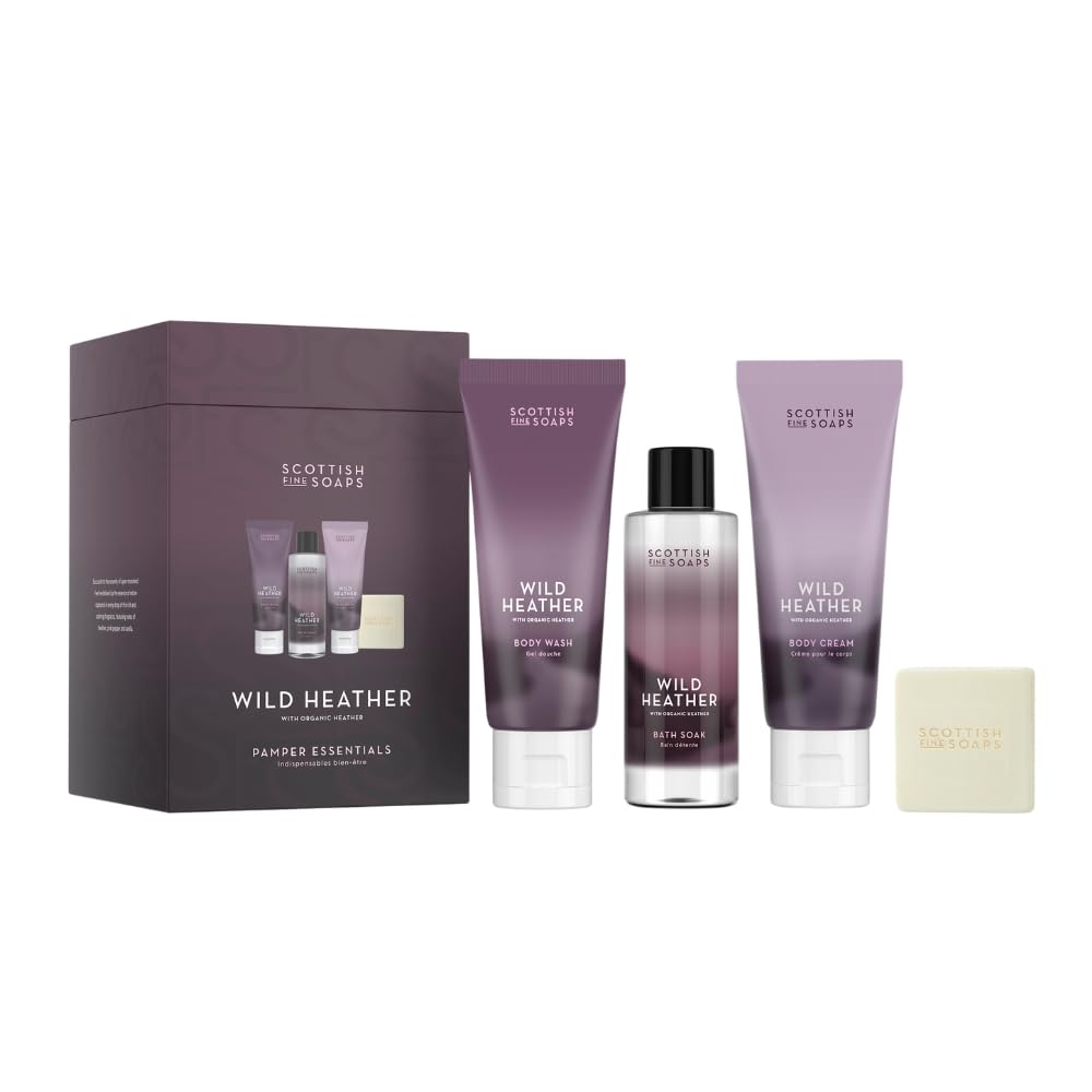 Coffret cadeau Wild Heather Scottish Fine Soaps soin corps - 5