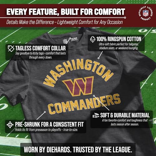 Image of NFL Gameday Cotton Blend T-Shirt for Men and Women - Licensed