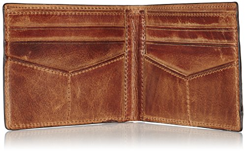 Fossil Men's Derrick Leather Slim Minimalist Bifold Front Pocket Wallet, Brown, (Model: Ml3709200) #TOP3