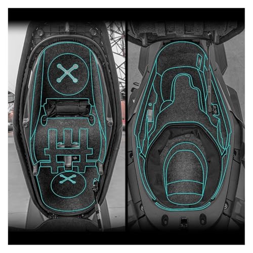 Protection coffre arrière moto pour C400GT 2025 doublure rangement et coussin siège