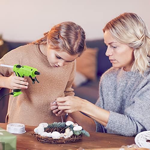 Hot Glue Gun for Crafts,Mini Glue Gun with 50pcs Sticks,UK Plug Low Heat Glue Gun or DIY Arts Craft and Home Quick Repairs