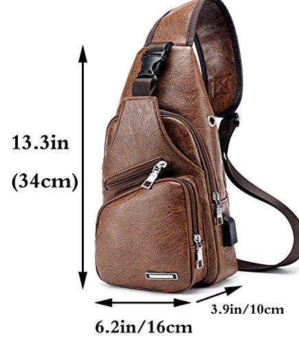 Sling Bags Chest Shoulder Crossbody Messenger Hiking Multipurpose Daypack Backpack2
