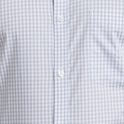 Image of Park Avenue Men Cotton Checkered Slim Fit Shirt