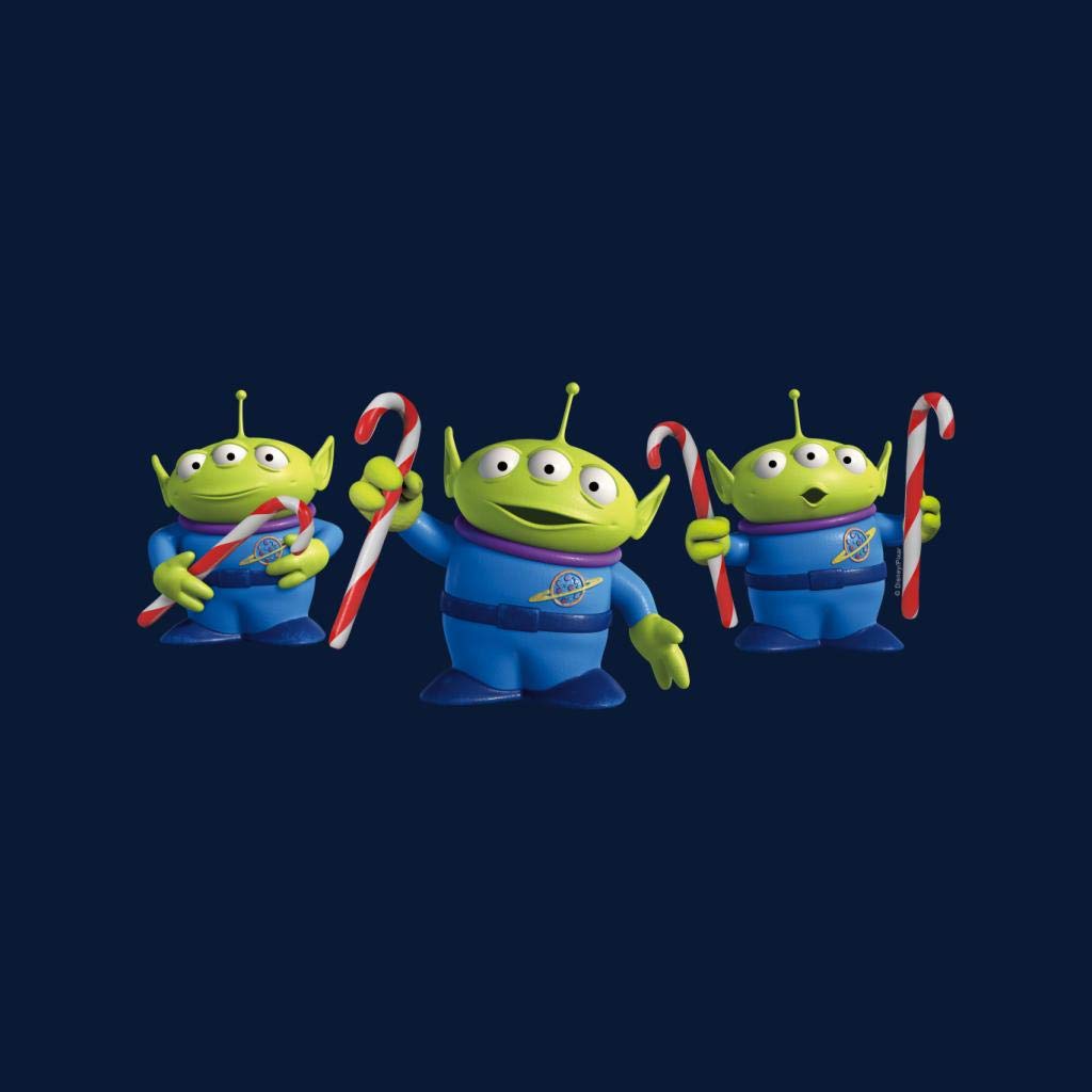 Disney Toy Story Świąteczna bluza damska z kosmitami, granatowy, L